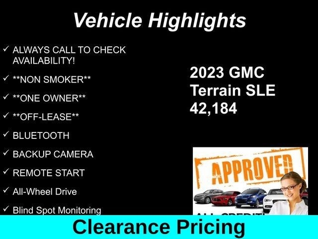 GMC Terrain SLE AWD 2023