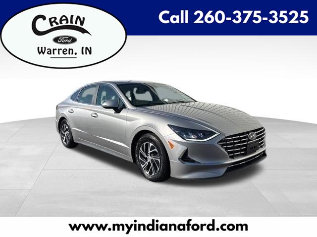 2021 Hyundai Sonata Hybrid Blue
