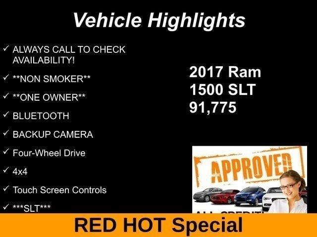 RAM 1500 SLT Crew Cab 4WD 2017