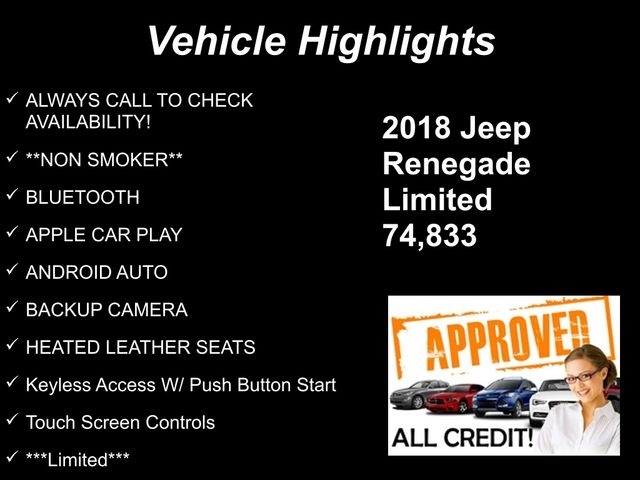 Jeep Renegade Limited 2018