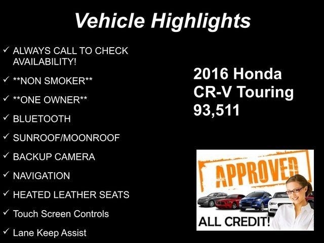 Honda CR-V Touring 2WD 2016