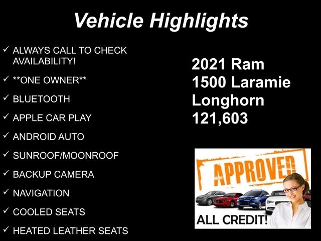 RAM 1500 Longhorn Crew Cab LWB 4WD 2021