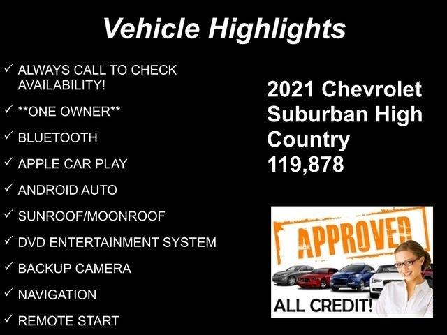 Chevrolet Suburban High Country 4WD 2021