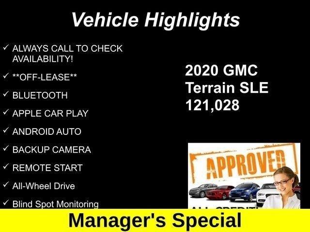 GMC Terrain SLE AWD 2020