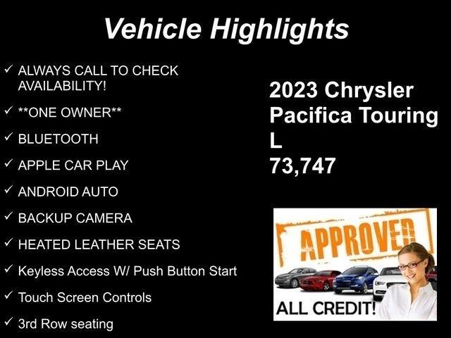 Chrysler Pacifica Touring L 2023