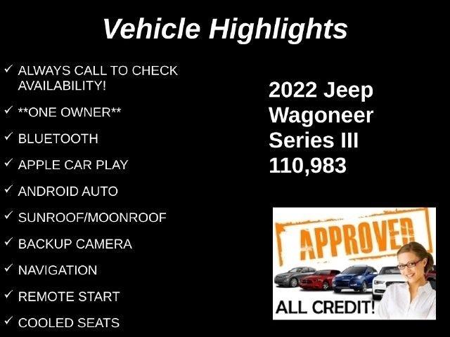 Jeep Wagoneer Series III 4WD 2022