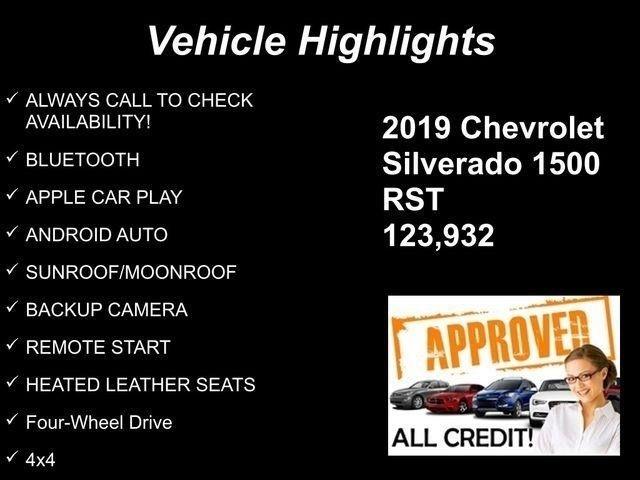 Chevrolet Silverado 1500 RST Crew Cab 4WD 2019