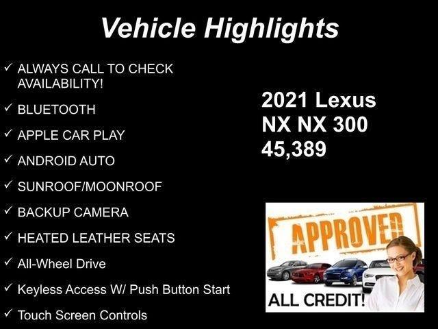 Lexus NX 300 Base AWD 2021