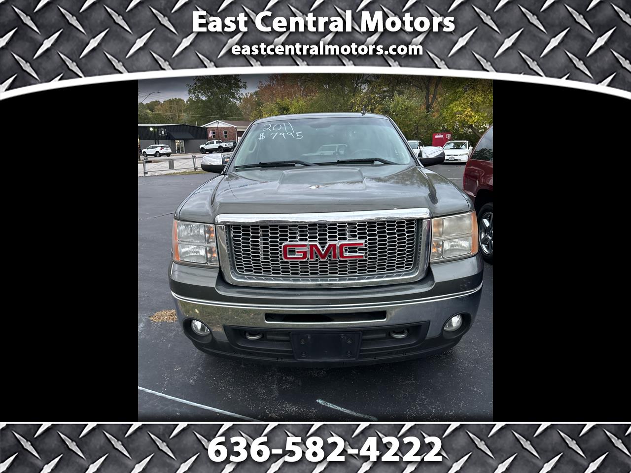 2011 GMC Sierra 1500 4WD Crew Cab 147" SLE