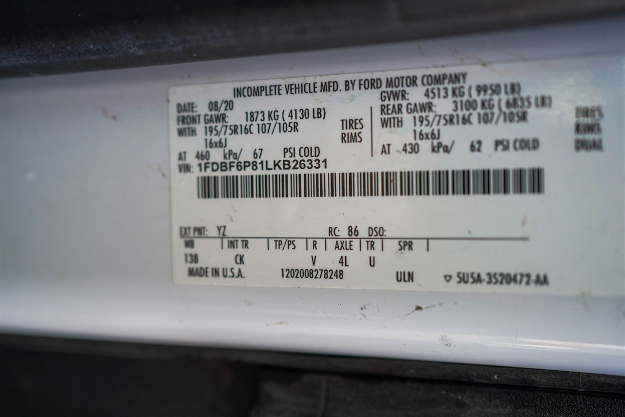 Ford Transit T-350 HD DRW 2020