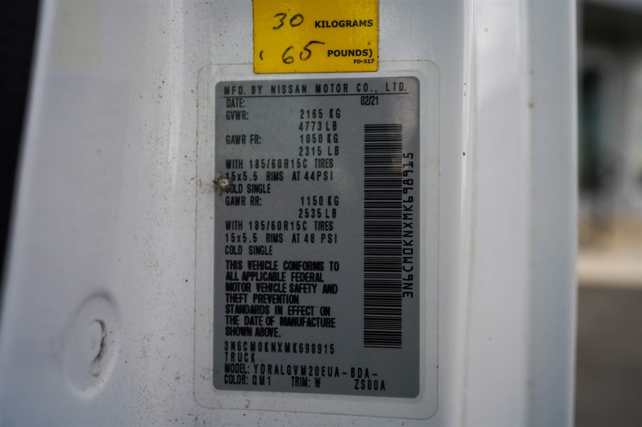 Nissan NV200 SV 2021