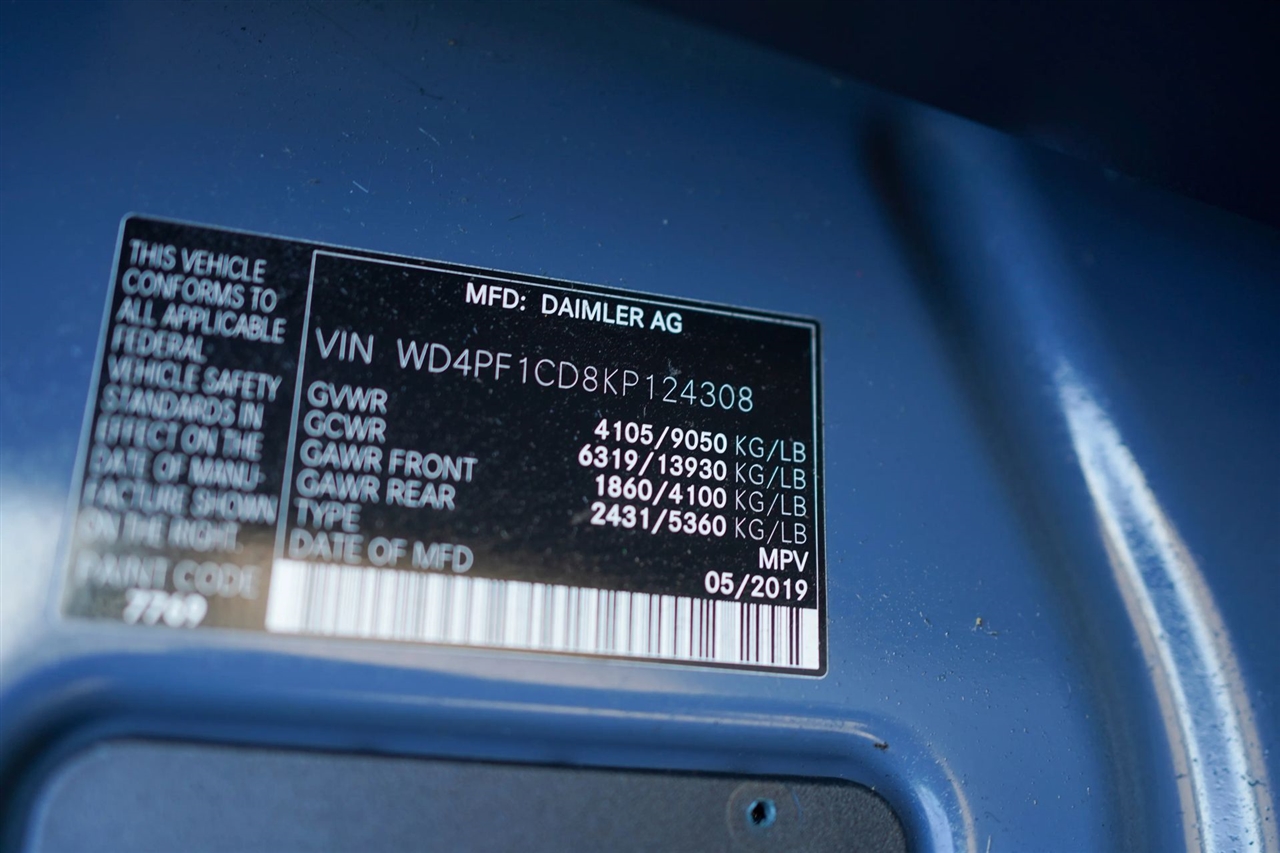 Mercedes-Benz Sprinter 3500 Wagon High Roof 170-in. WB 2019