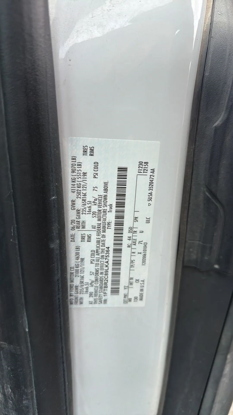 Ford Transit 250 Van Med. Roof w/Sliding Pass. 148-in. WB 2020