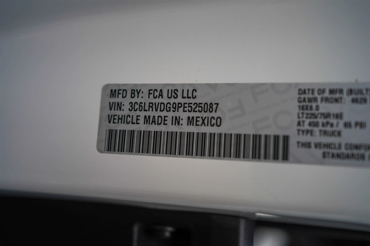 RAM Promaster 2500 High Roof 159-in. WB 2023