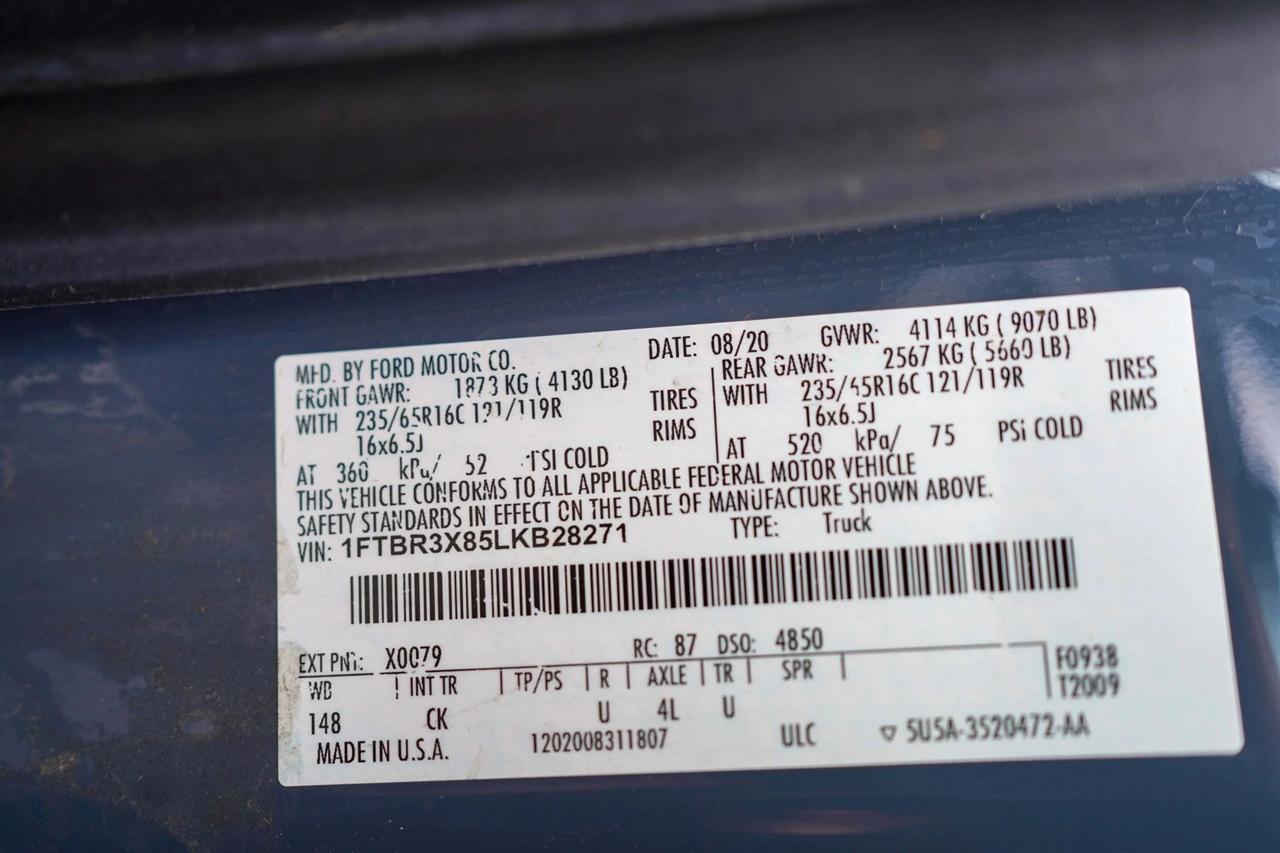 Ford Transit 250 Van High Roof w/Sliding Pass. 148-in. WB EL 2020