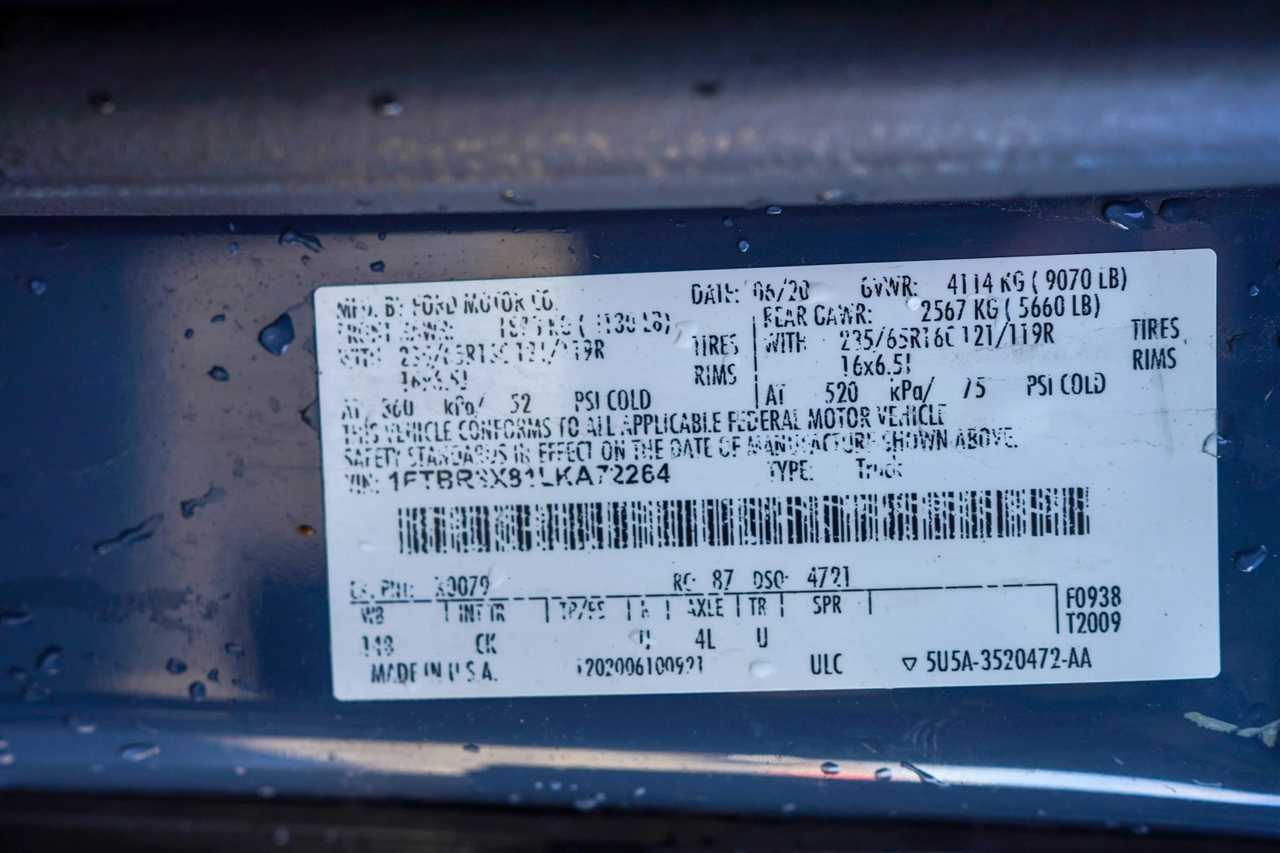 Ford Transit 250 Van High Roof w/Sliding Pass. 148-in. WB EL 2020