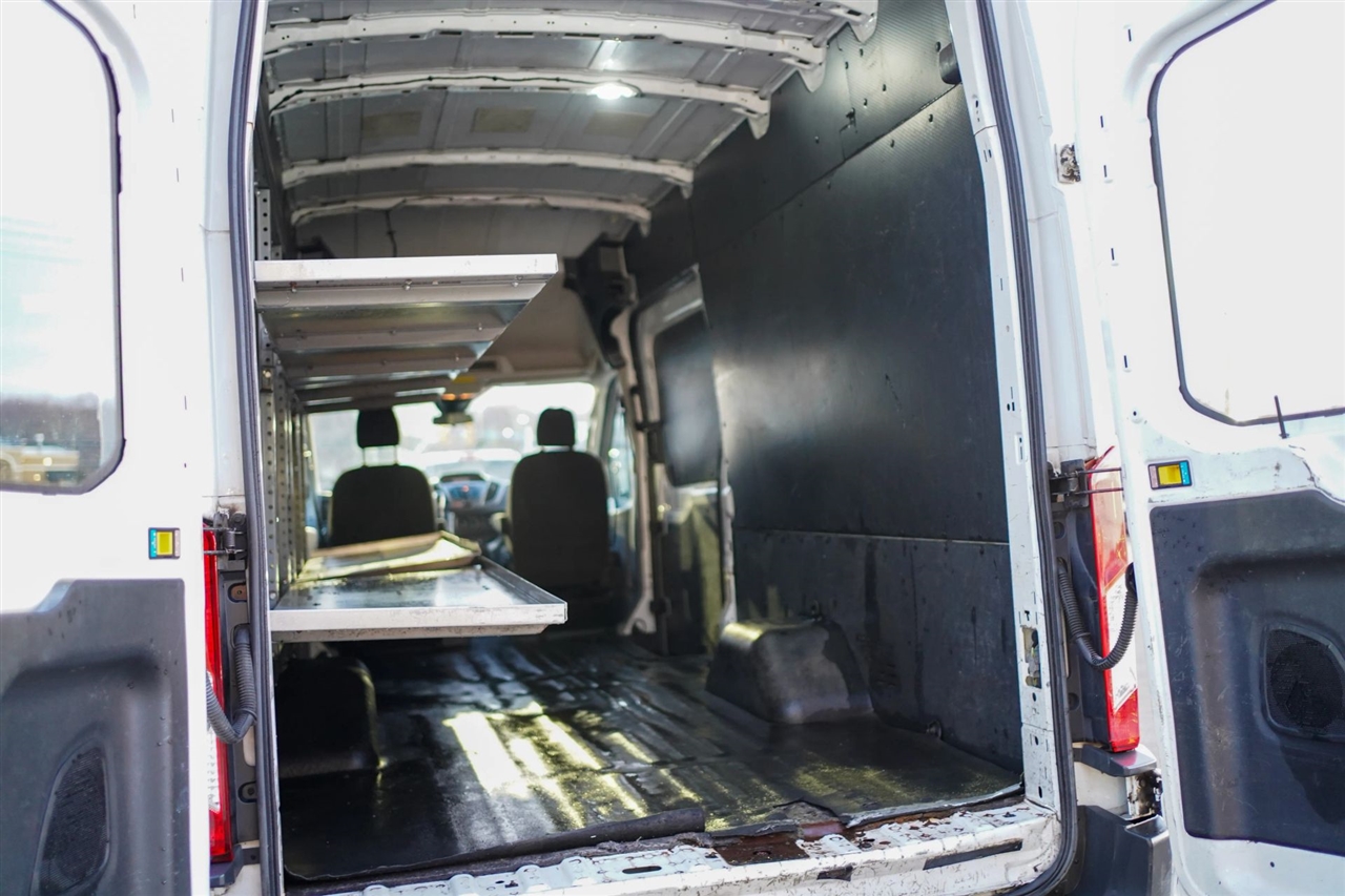 Ford Transit 350 Van HD High Roof 10360lb GVWR Pass. Slide EL 2015