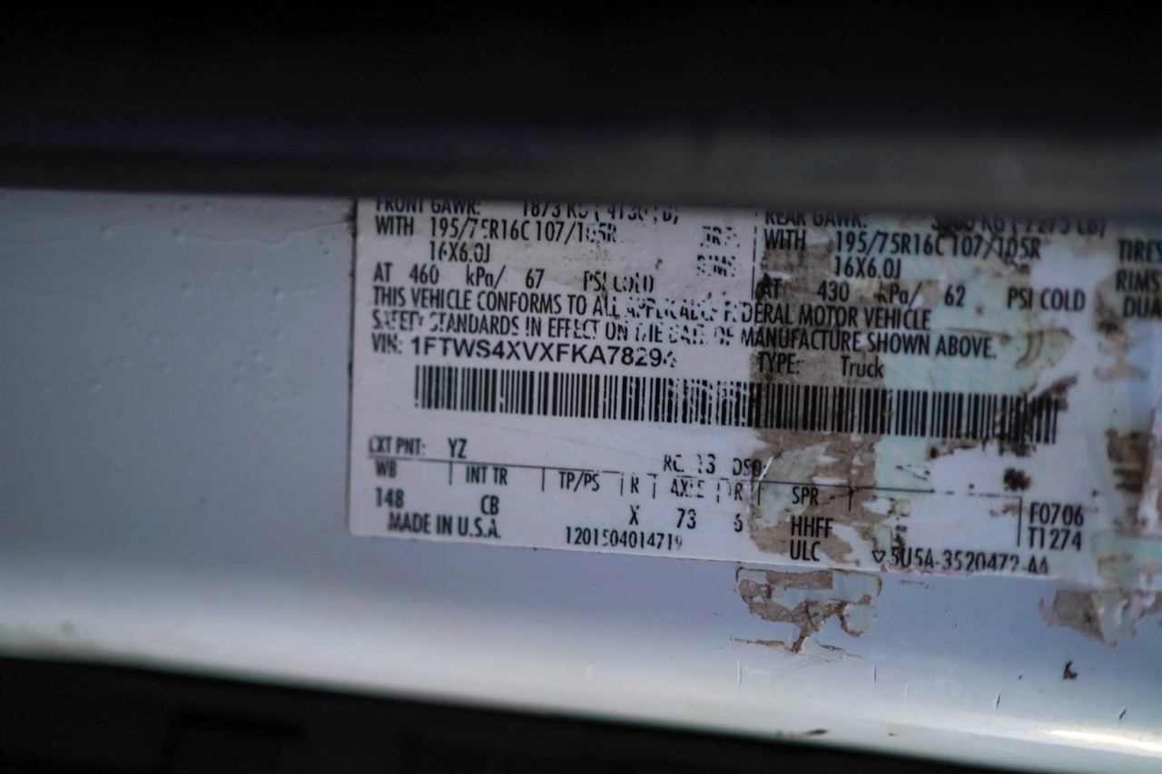 Ford Transit 350 Van HD High Roof 10360lb GVWR Pass. Slide EL 2015