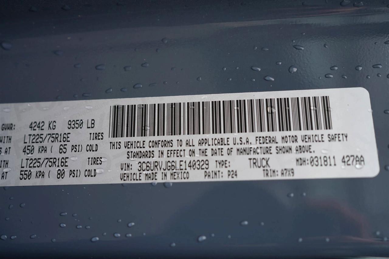 RAM Promaster 3500 High Roof 159-in. WB Ext 2020