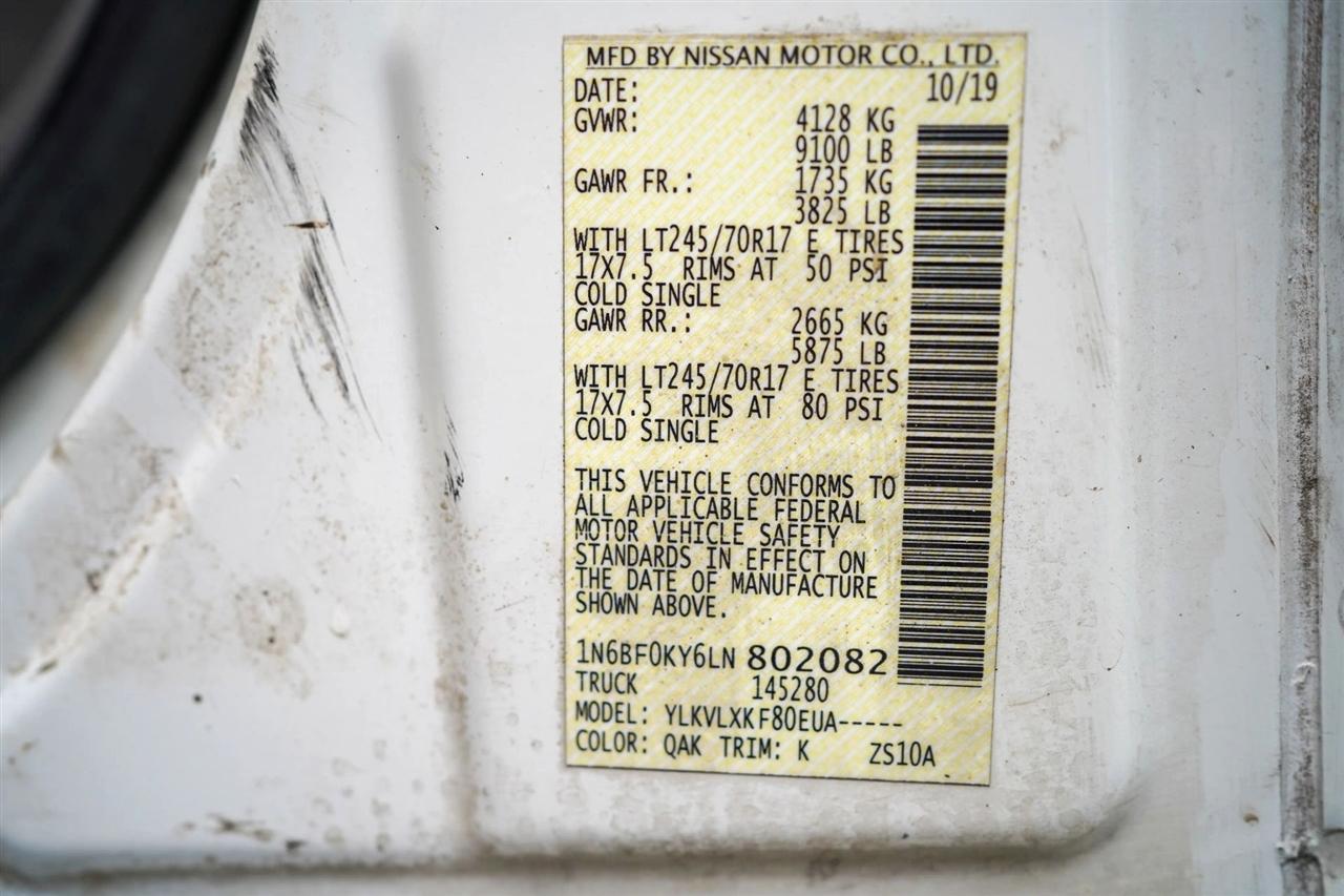 Nissan NV Cargo 2500 HD SV V6 2020