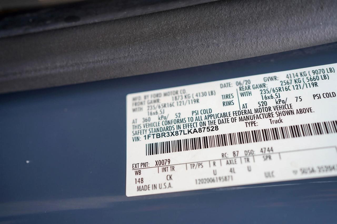 Ford Transit 250 Van High Roof w/Sliding Pass. 148-in. WB EL 2020