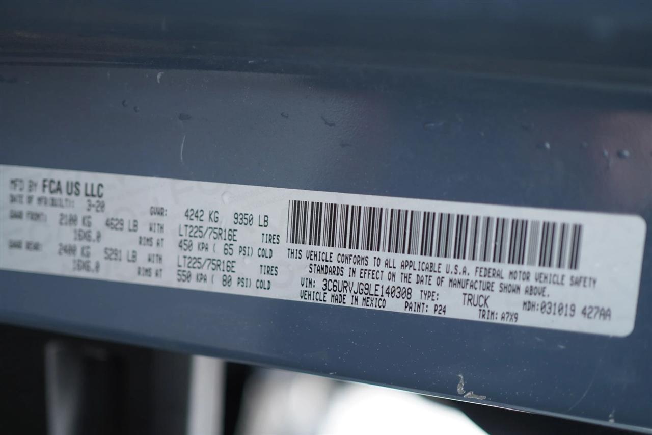 RAM Promaster 3500 High Roof 159-in. WB Ext 2020