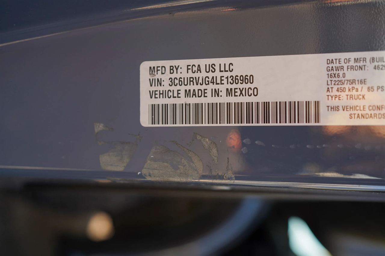 RAM Promaster 3500 High Roof 159-in. WB Ext 2020