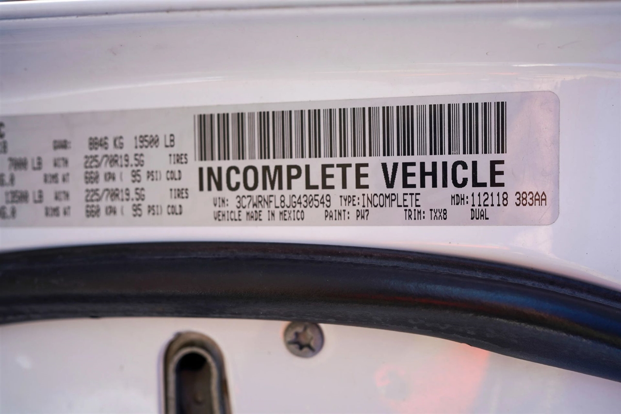 RAM 5500 Crew Cab LWB 4WD DRW 2018