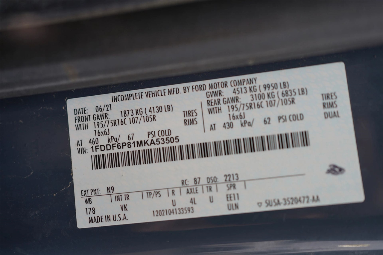 Ford Transit T-350 HD DRW 2021