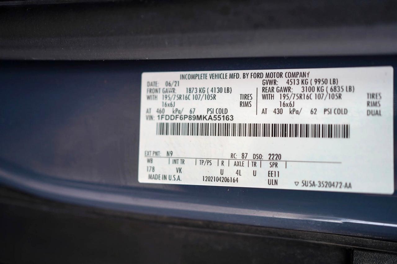 Ford Transit T-350 HD DRW 2021