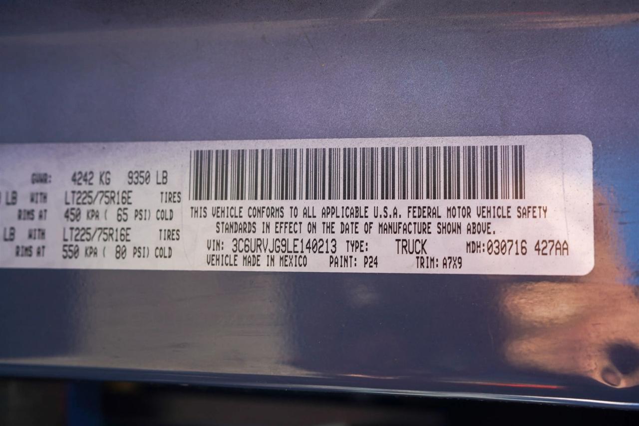 RAM Promaster 3500 High Roof 159-in. WB Ext 2020