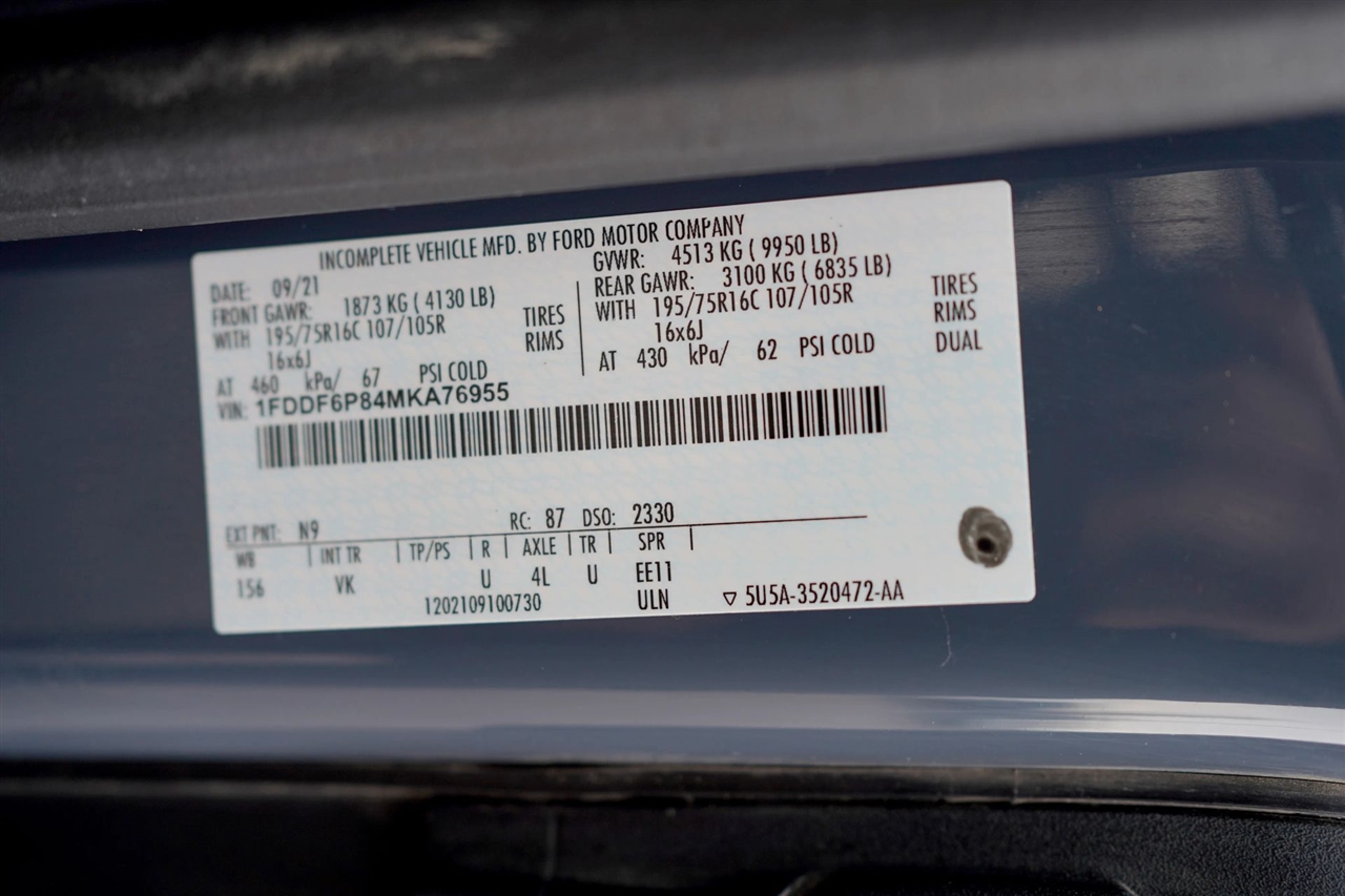 Ford Transit T-350 HD DRW 2021