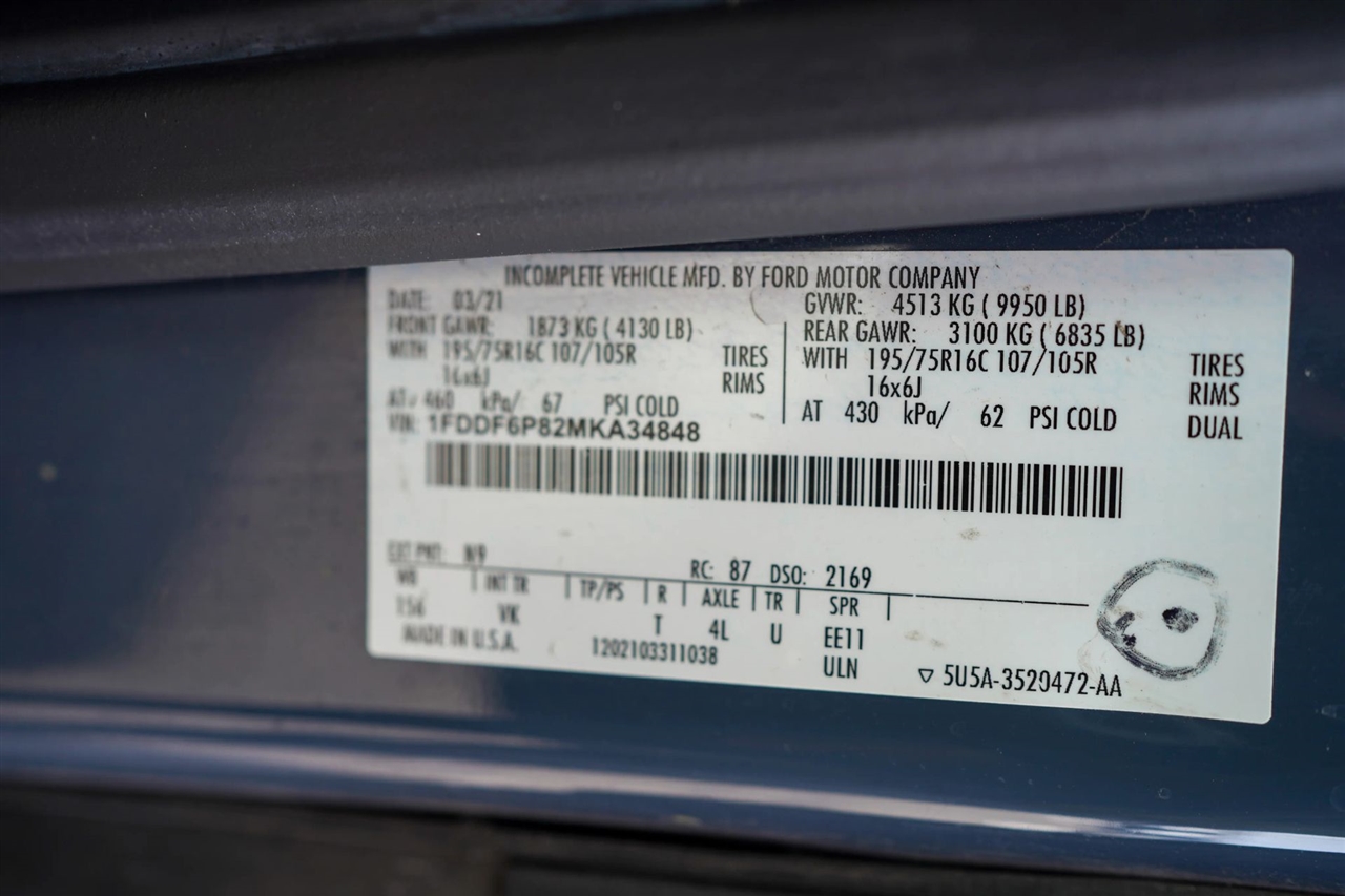 Ford Transit T-350 HD DRW 2021