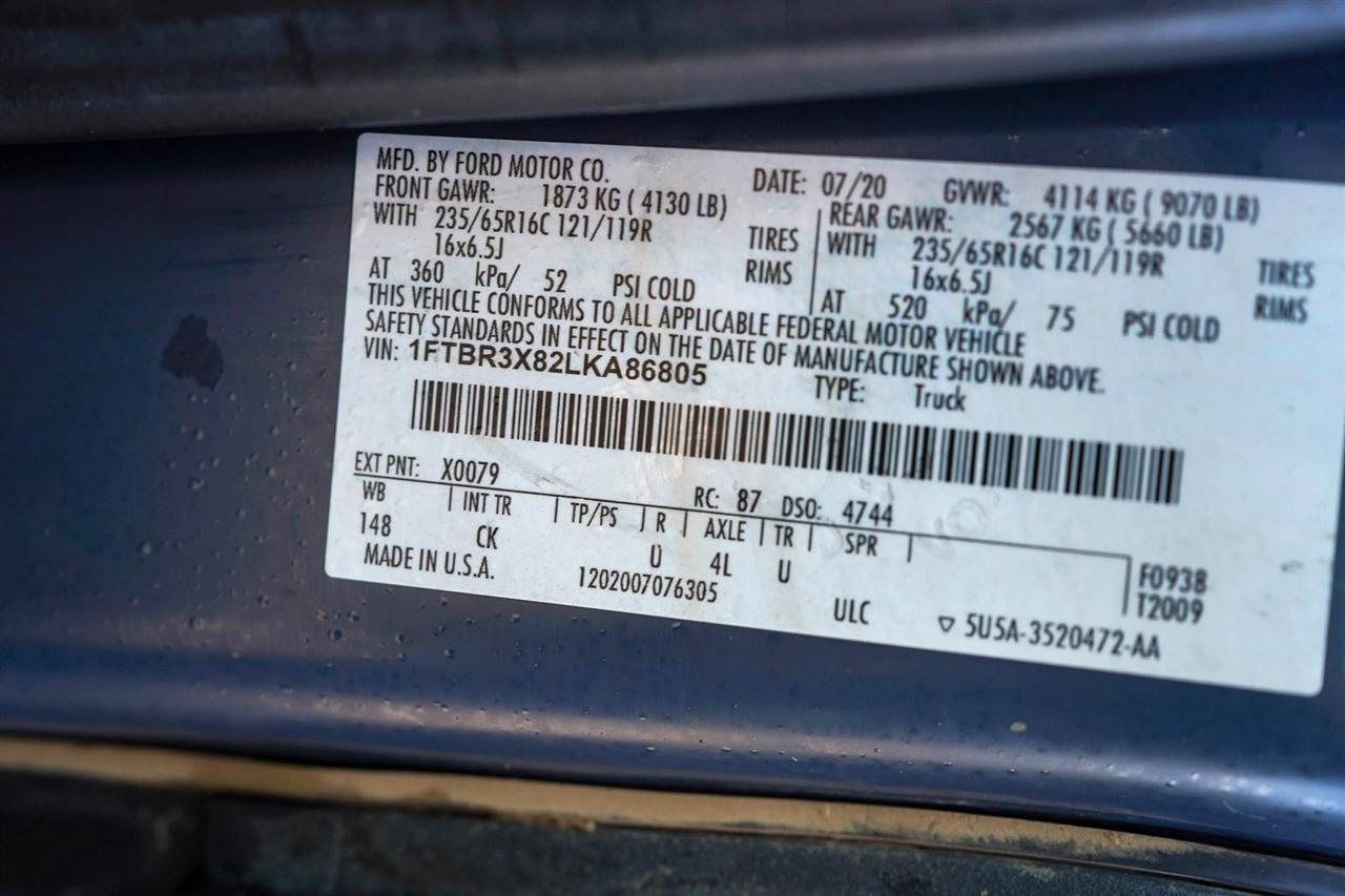 Ford Transit 250 Van High Roof w/Sliding Pass. 148-in. WB EL 2020