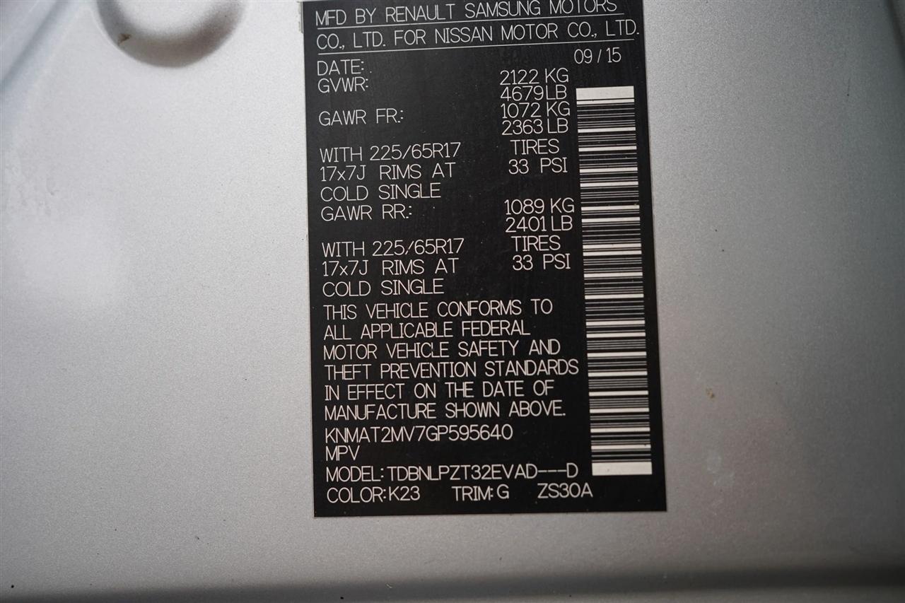 Nissan Rogue S AWD 2016