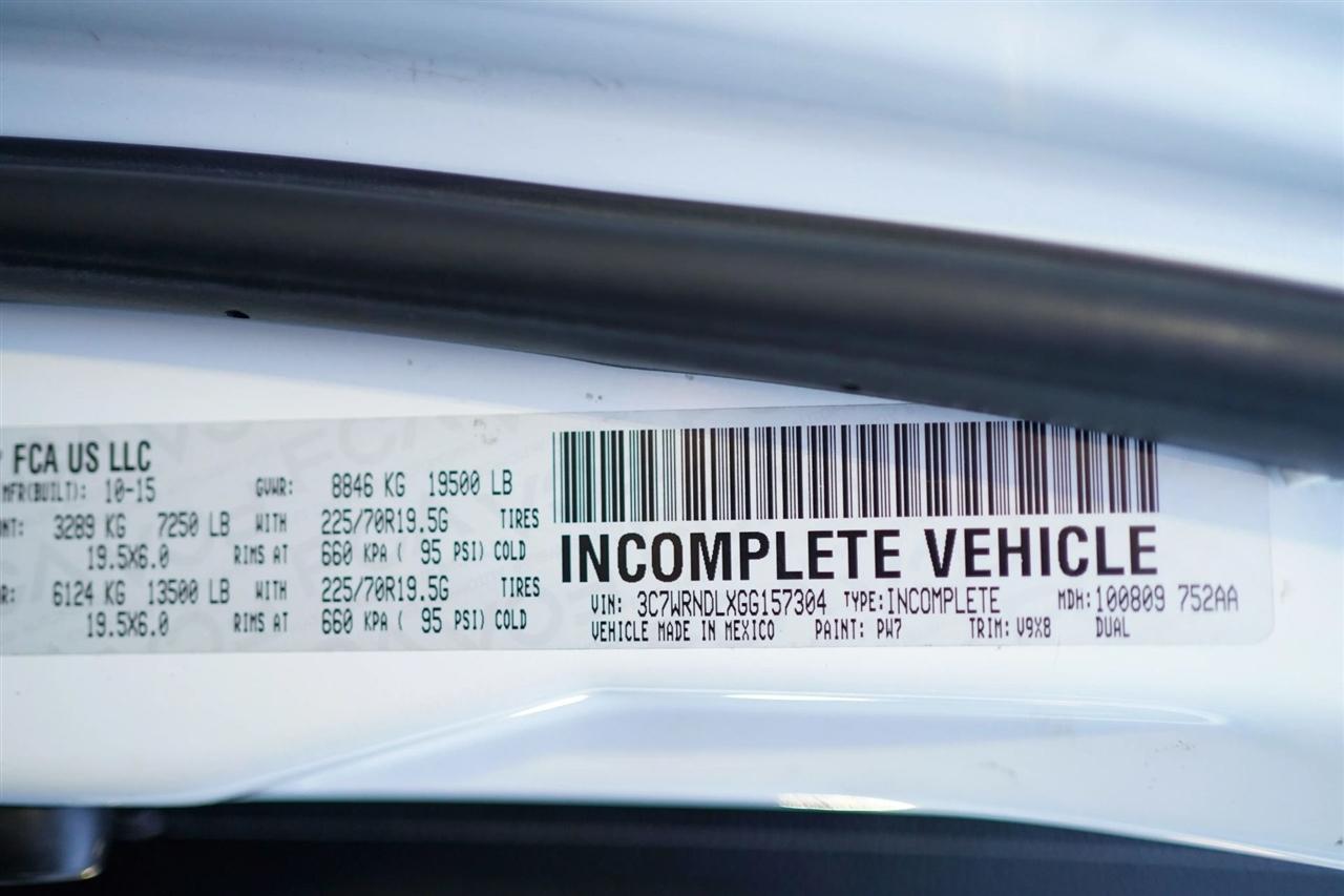 RAM 5500 Regular Cab LWB 4WD DRW 2016