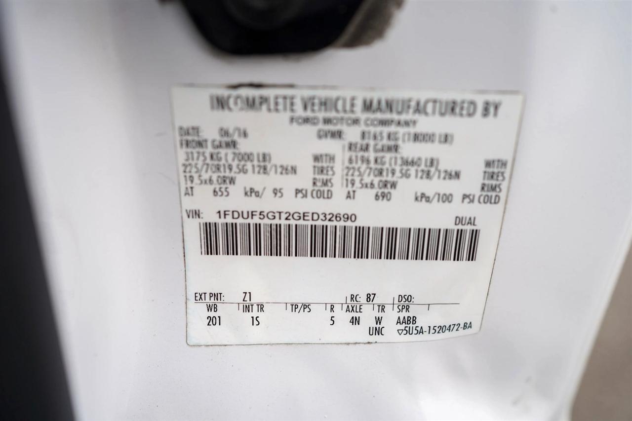 Ford F-550 Regular Cab DRW 2WD 2016