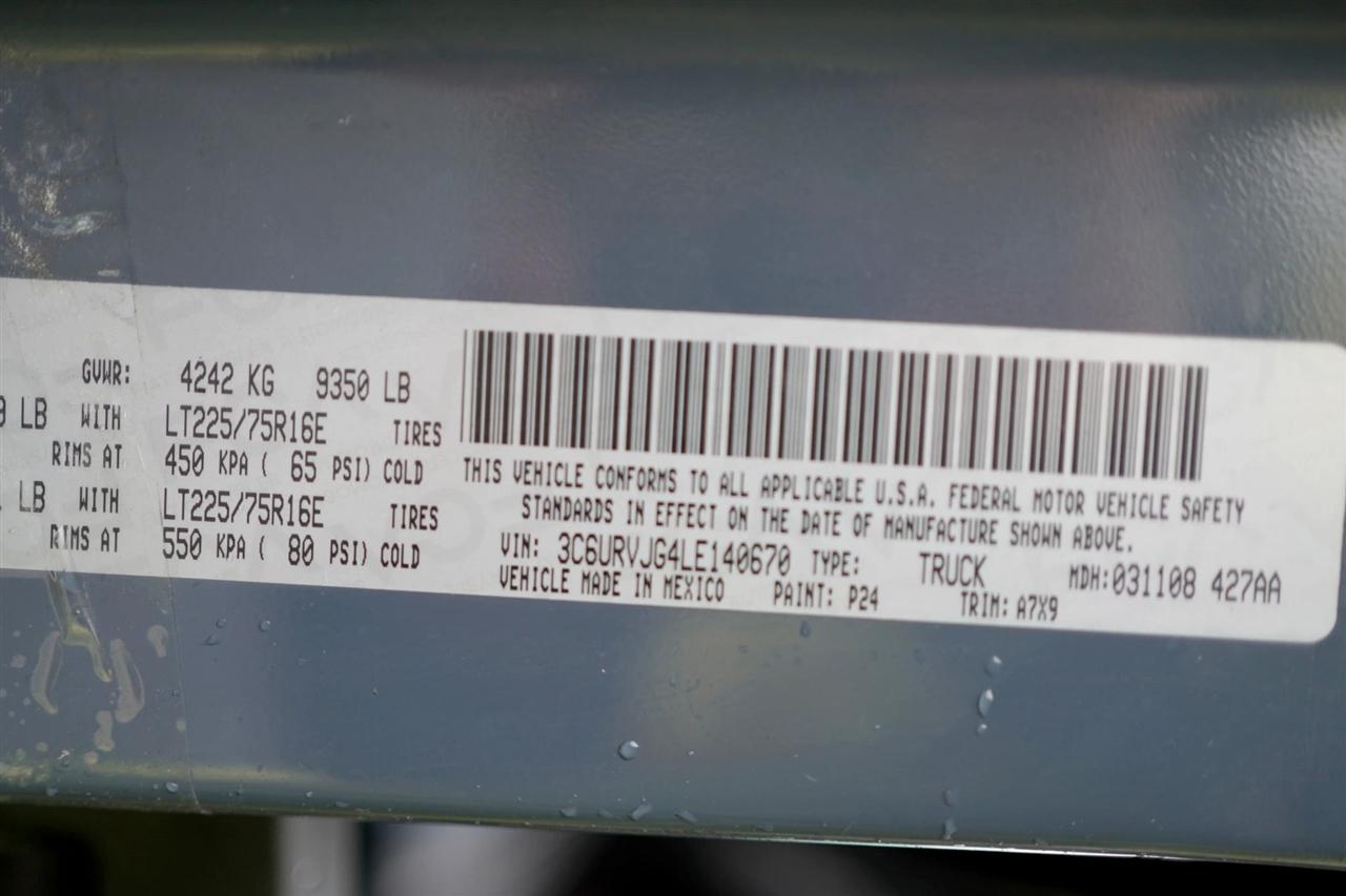 RAM Promaster 3500 High Roof 159-in. WB Ext 2020