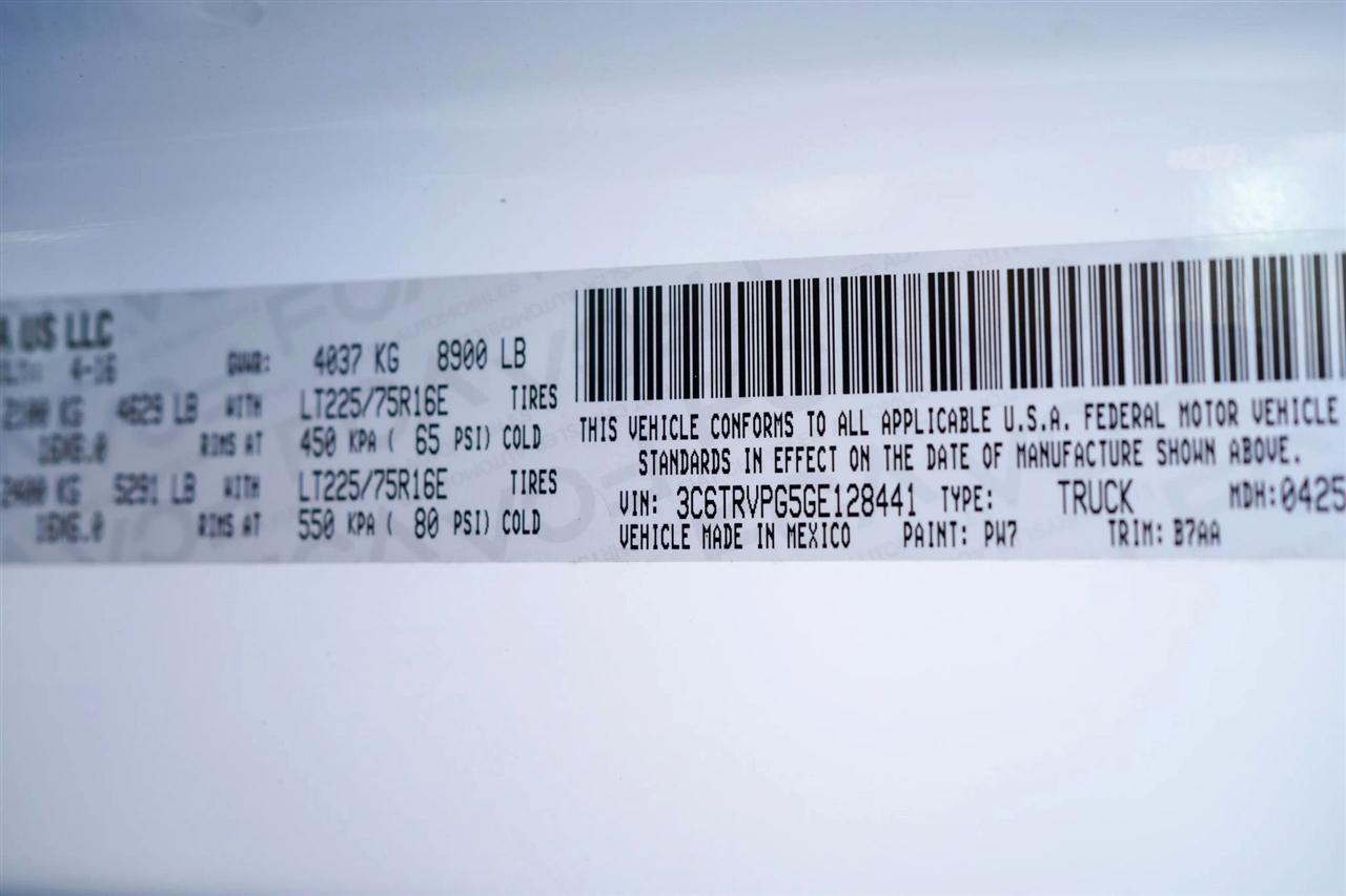 RAM Promaster 2500 High Roof Tradesman 159-in. WB 2016