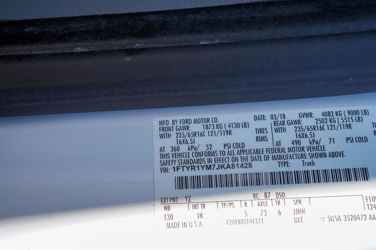 Ford Transit 250 Van Low Roof w/Sliding Pass. 130-in. WB 2018