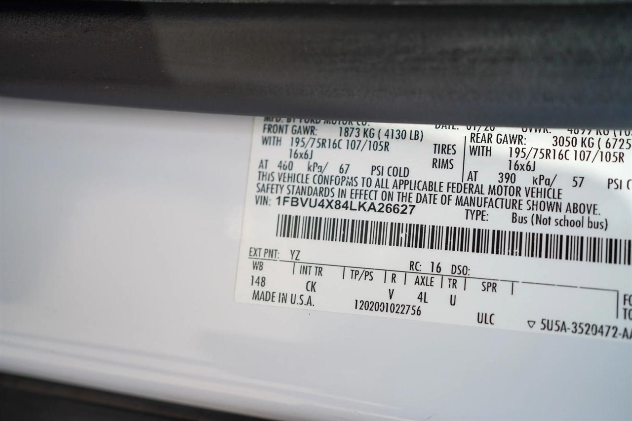 Ford Transit 350 Wagon HD High Roof XLT Sliding Pass. 148 WB EL 2020