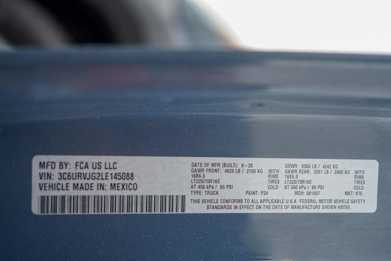 RAM Promaster 3500 High Roof 159-in. WB Ext 2020