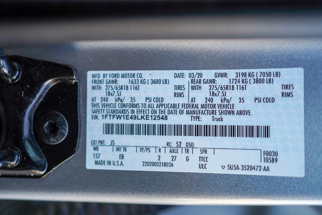 Ford F-150 Lariat SuperCrew 6.5-ft. Bed 4WD 2020