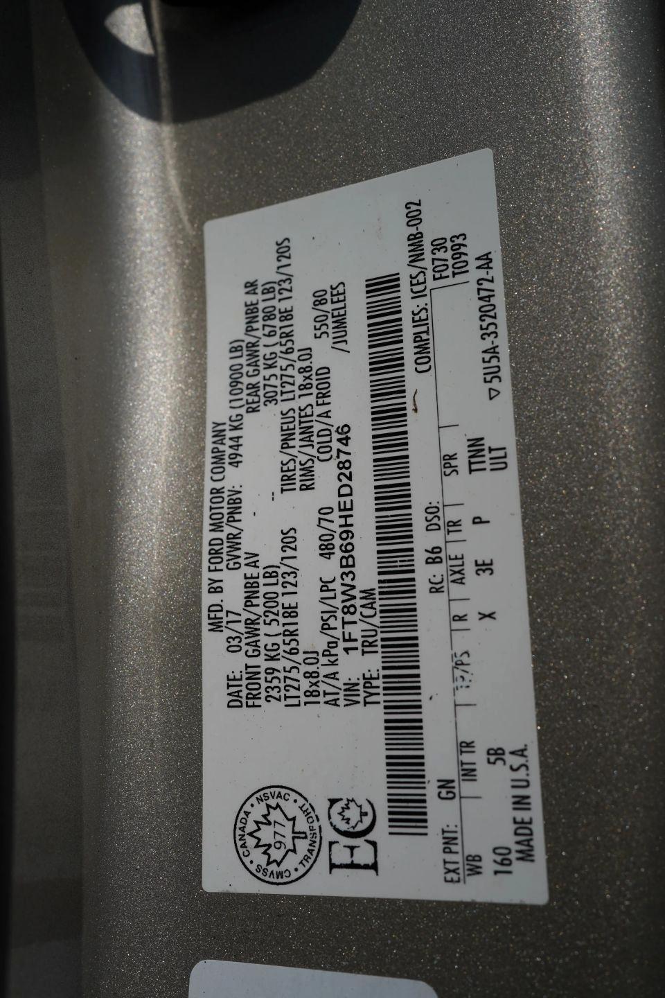 Ford F-350 SD King Ranch Crew Cab 4WD 2017