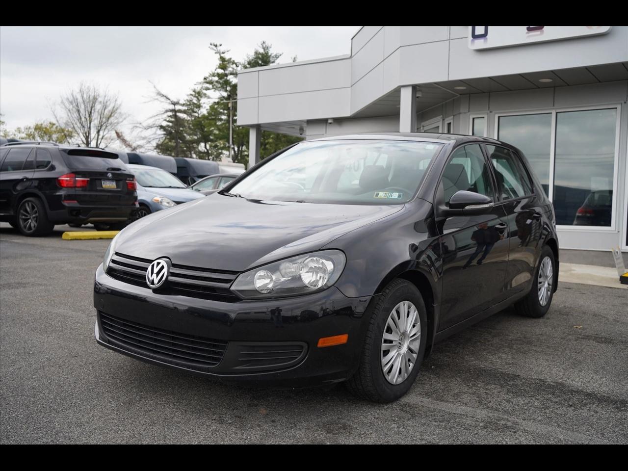 Volkswagen Golf 2.5L Conv & Sunroof 4 Door PZEV 2013