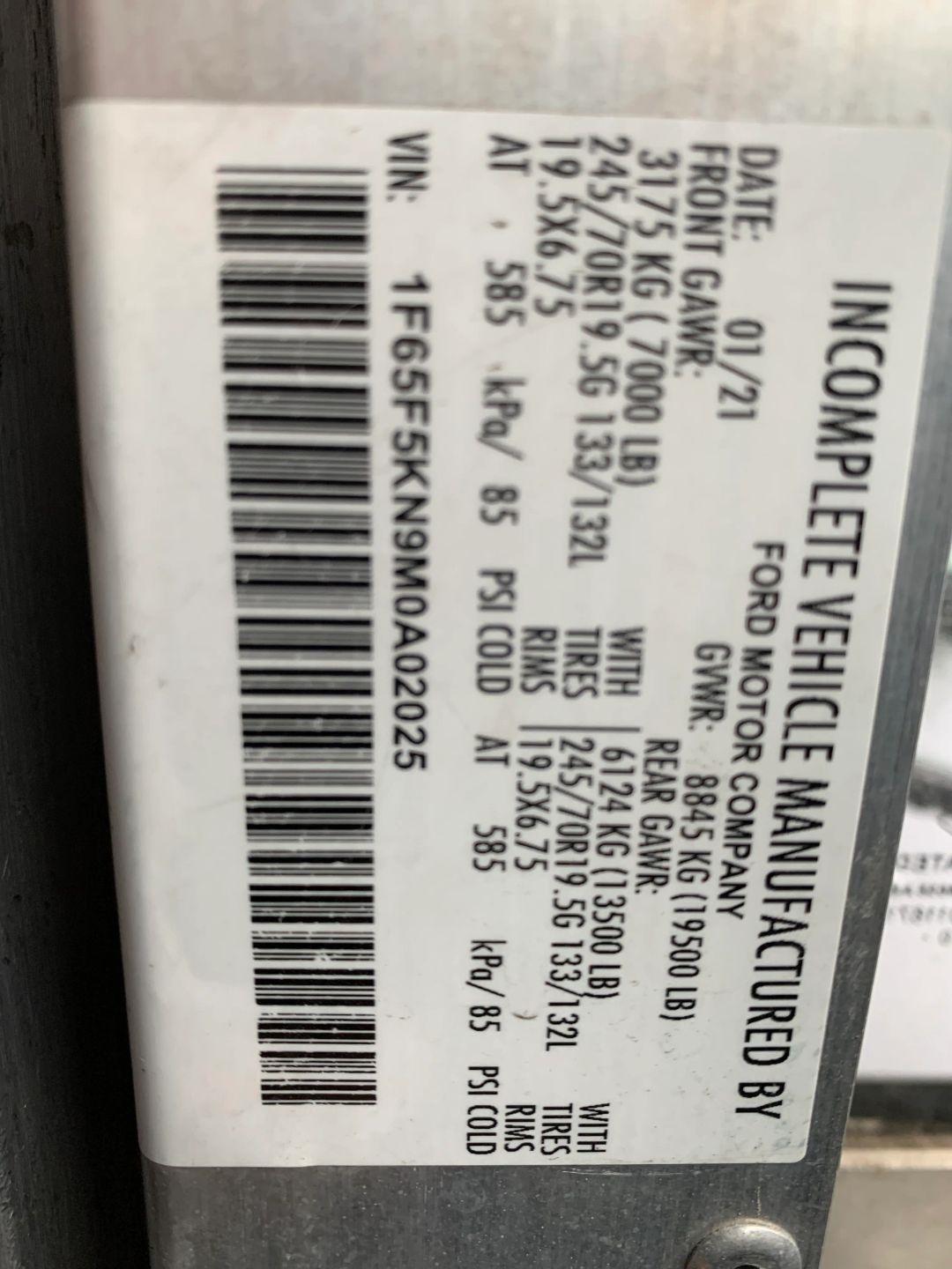 Ford Stripped Chassis  2021