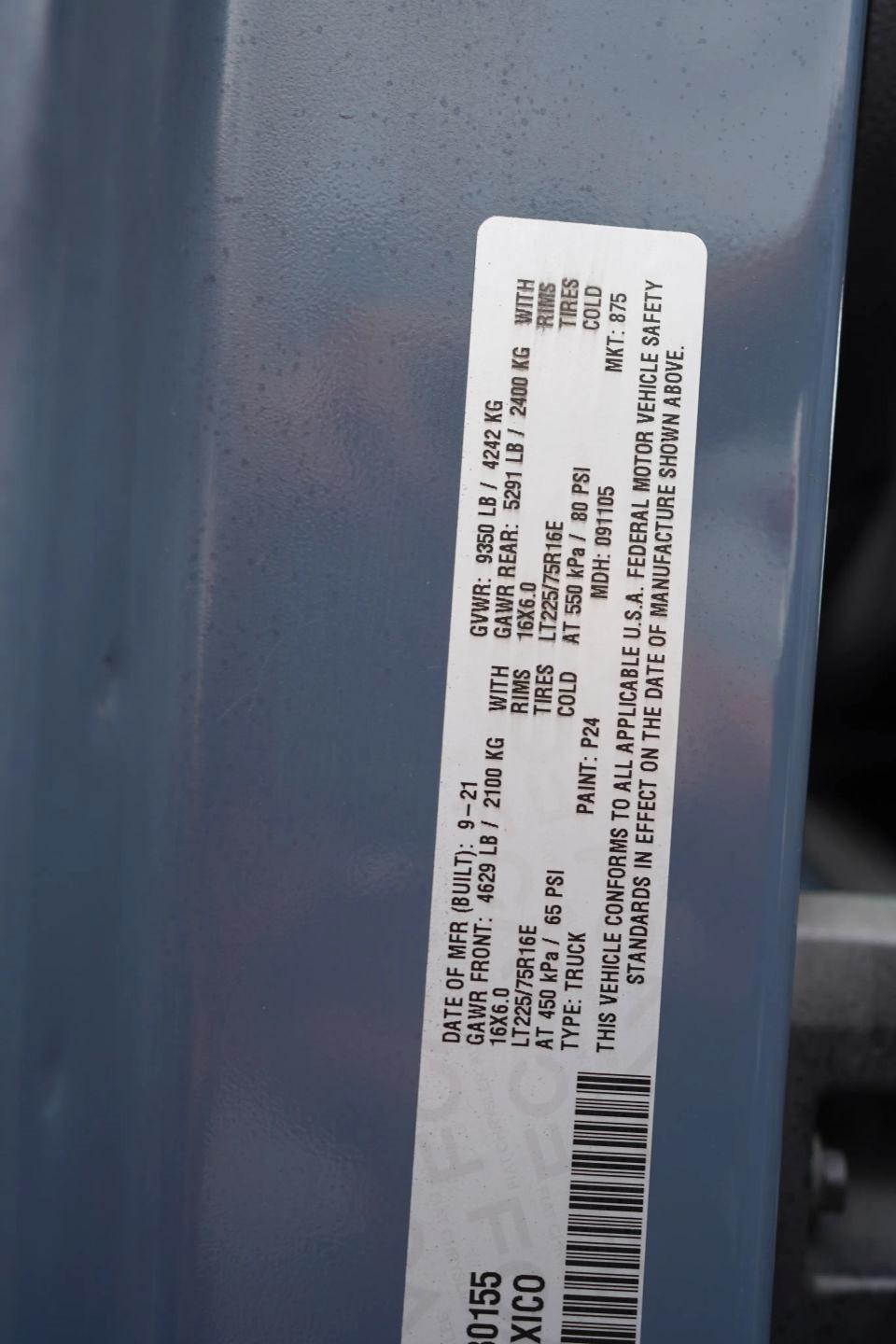 RAM Promaster 3500 High Roof 159-in. WB Ext 2021