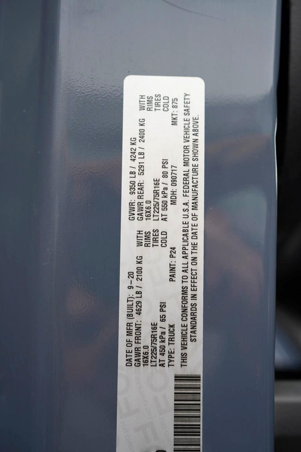 RAM Promaster 3500 High Roof 159-in. WB 2021