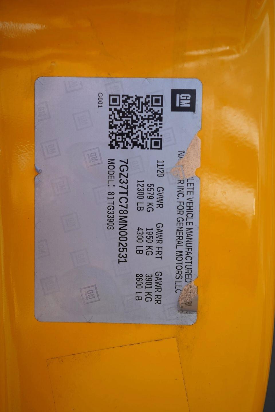 GMC Savana G3500 177 in. 2021