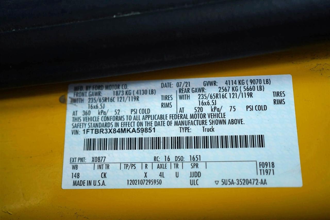 Ford Transit 250 Van High Roof w/Sliding Pass. 148-in. WB EL 2021